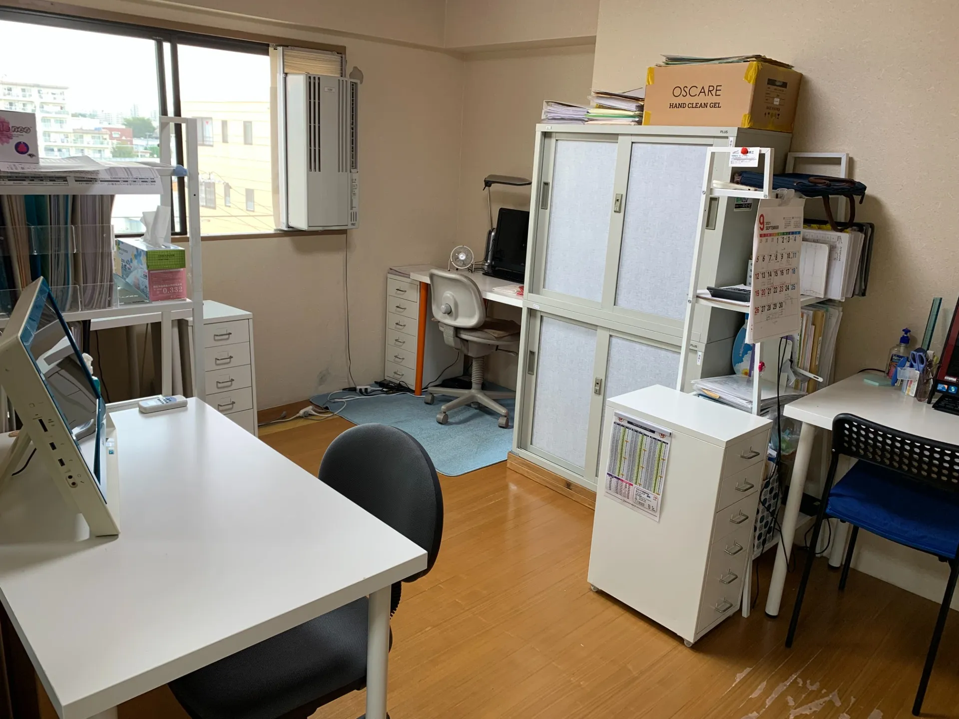 ケアマネの部屋です。